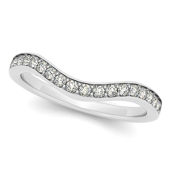 WEDDING BANDS CURVED BANDS