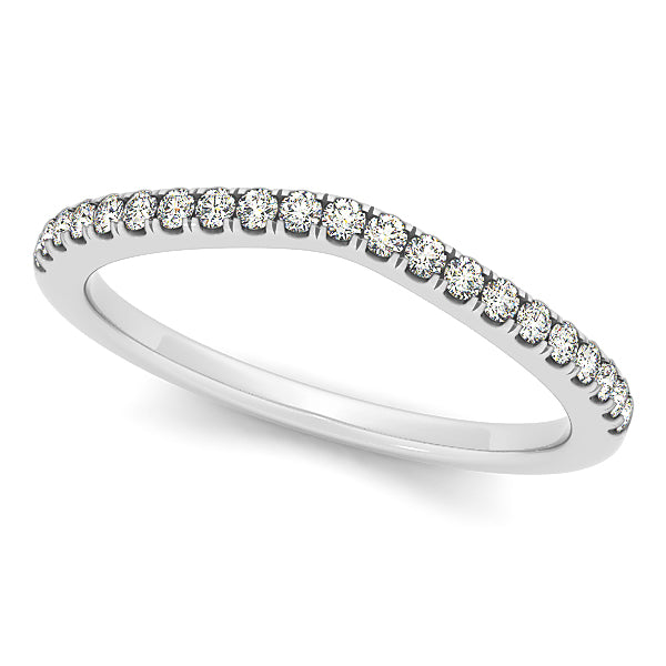WEDDING BANDS CURVED BANDS