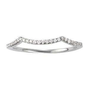 WEDDING BANDS CURVED BANDS
