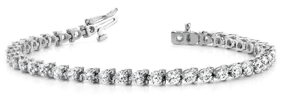 Bracelet In Line Prong Set