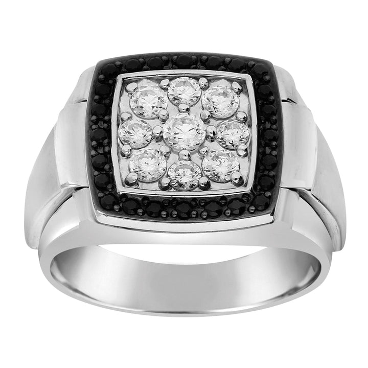 GENTS DIAMOND CLUSTER RING