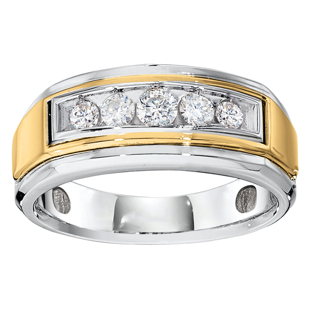 GENTS DIAMOND WEDDING BANDS