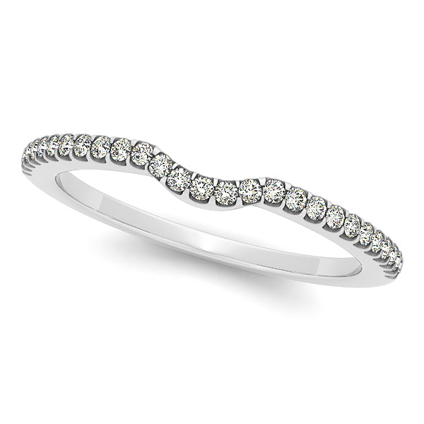 WEDDING BANDS CURVED BANDS