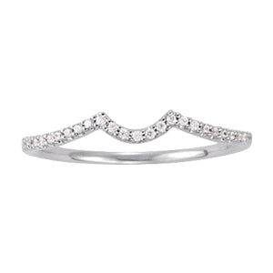 WEDDING BANDS CURVED BANDS