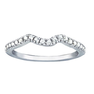 WEDDING BANDS CURVED BANDS