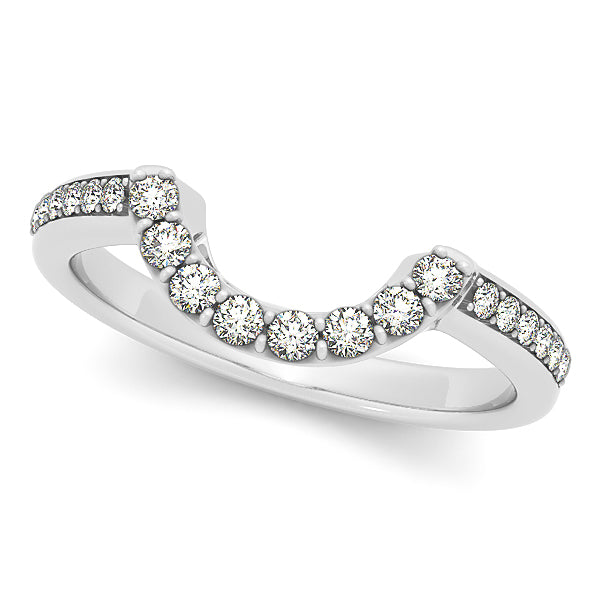 WEDDING BANDS CURVED BANDS