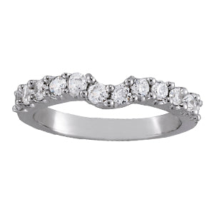 WEDDING BANDS CURVED BANDS