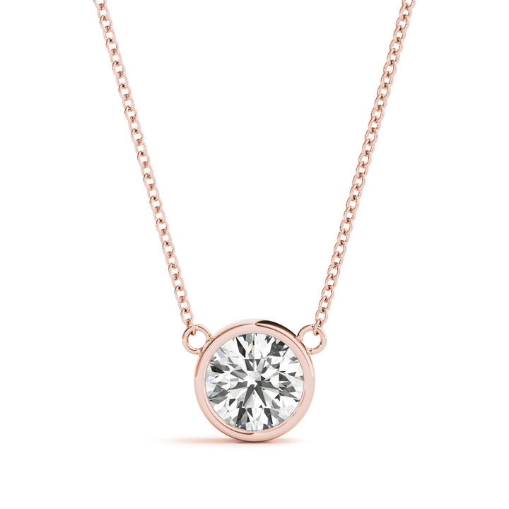 ROUND SOLITAIRE PENDANT