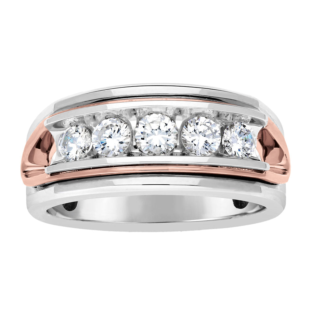 GENTS DIAMOND WEDDING BANDS