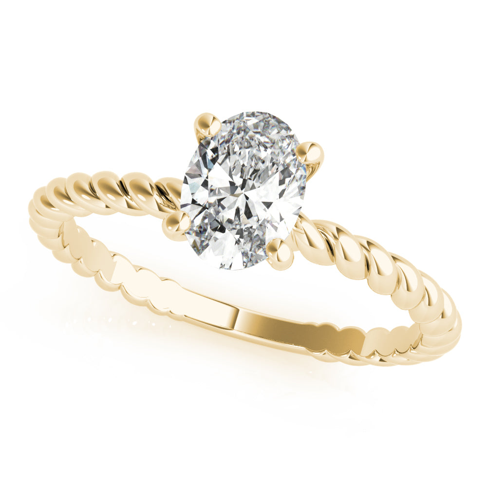 TWISTED SHANK OVAL CENTER