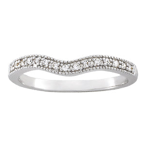 WEDDING BANDS CURVED BANDS
