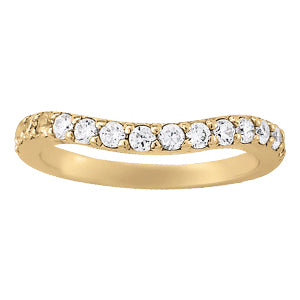 WEDDING BANDS CURVED BANDS