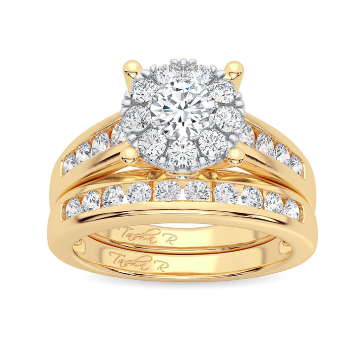 14K   0.50CT  DIA  BRIDAL  RING