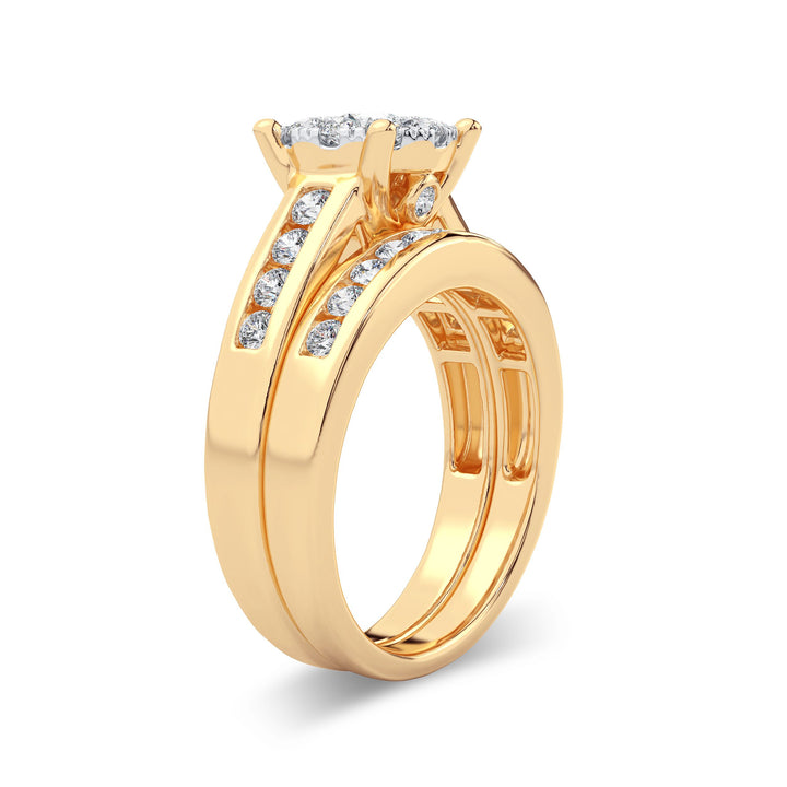14K   0.50CT  DIA  BRIDAL  RING