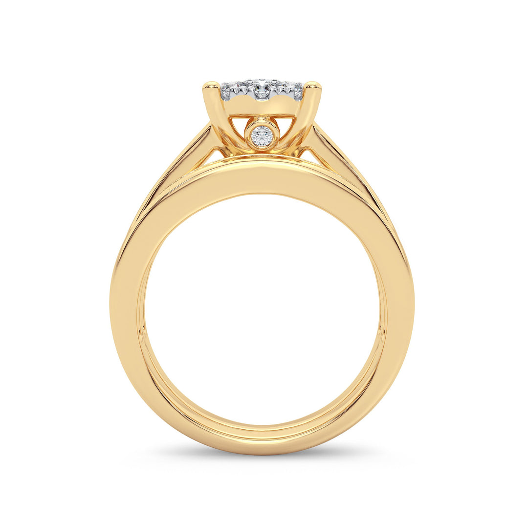 14K   0.50CT  DIA  BRIDAL  RING