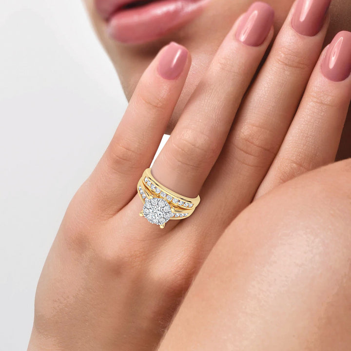 14K   0.50CT  DIA  BRIDAL  RING