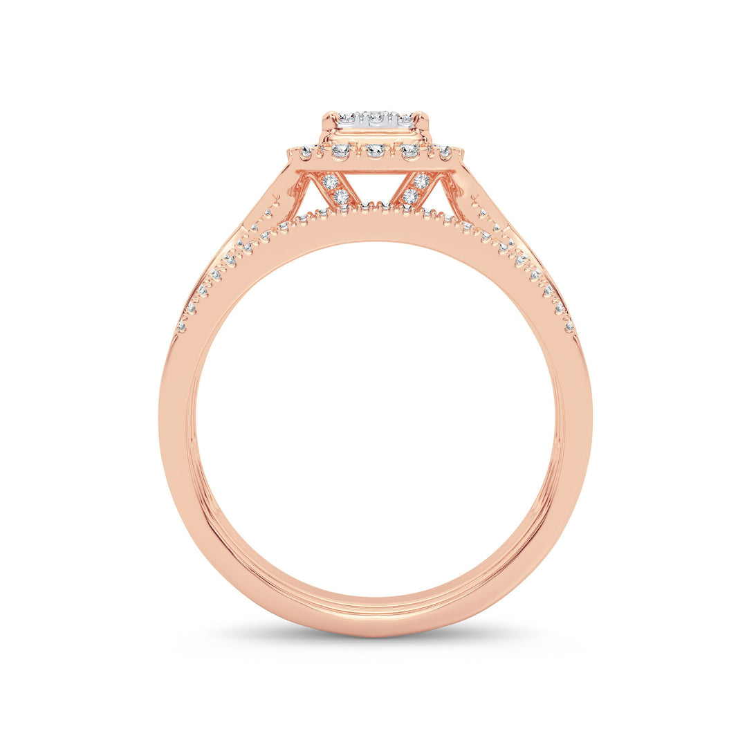 10K 0.50ct Diamond Bridal Ring