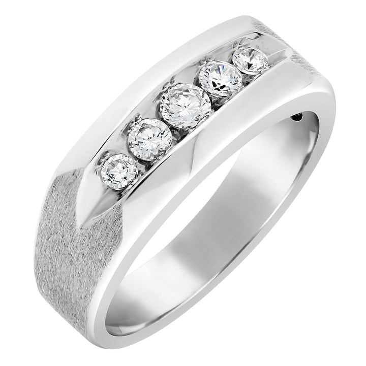 GENTS DIAMOND WEDDING BANDS