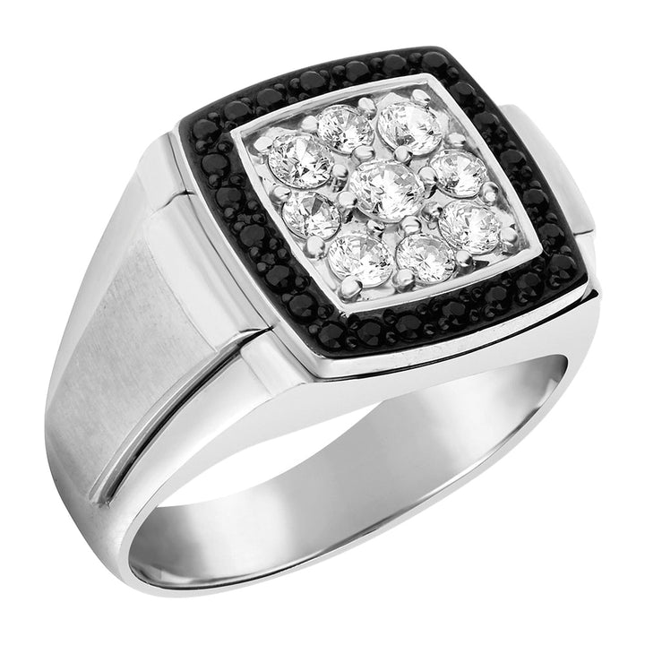 GENTS DIAMOND CLUSTER RING