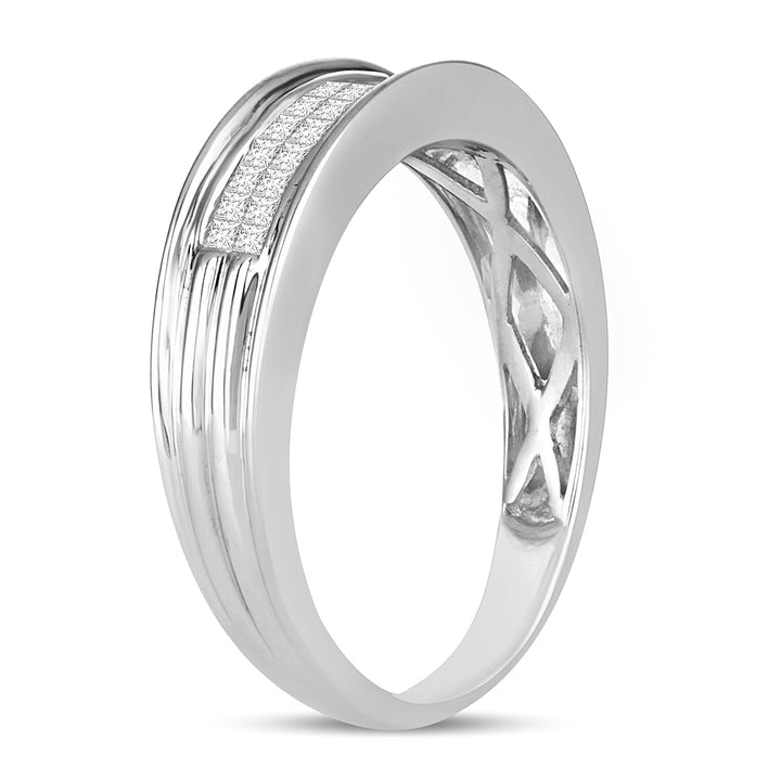 14k 0.50ct Mens Band