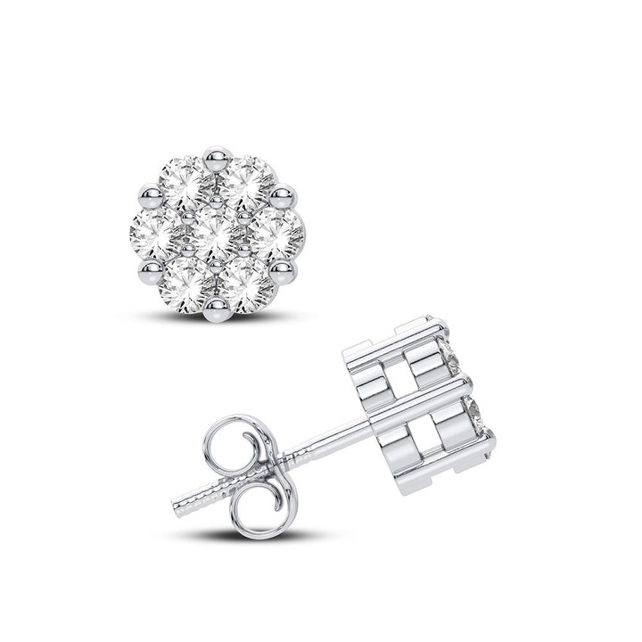 14K 0.25CT Diamond Earring