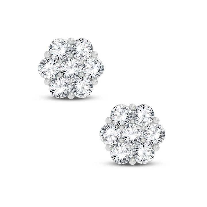 14K 1.00CT DIAMOND EARRING