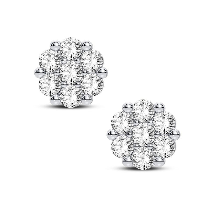 14K 0.75CT Diamond Earring