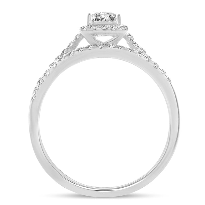 14K  1.00CT  DIAMOND  BRIDAL  RING
