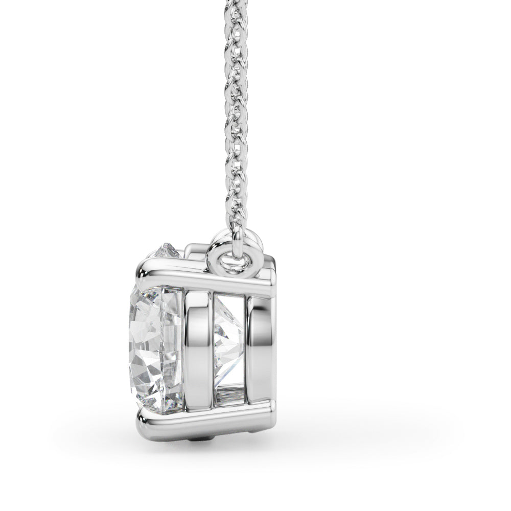 ROUND SOLITAIRE PENDANT