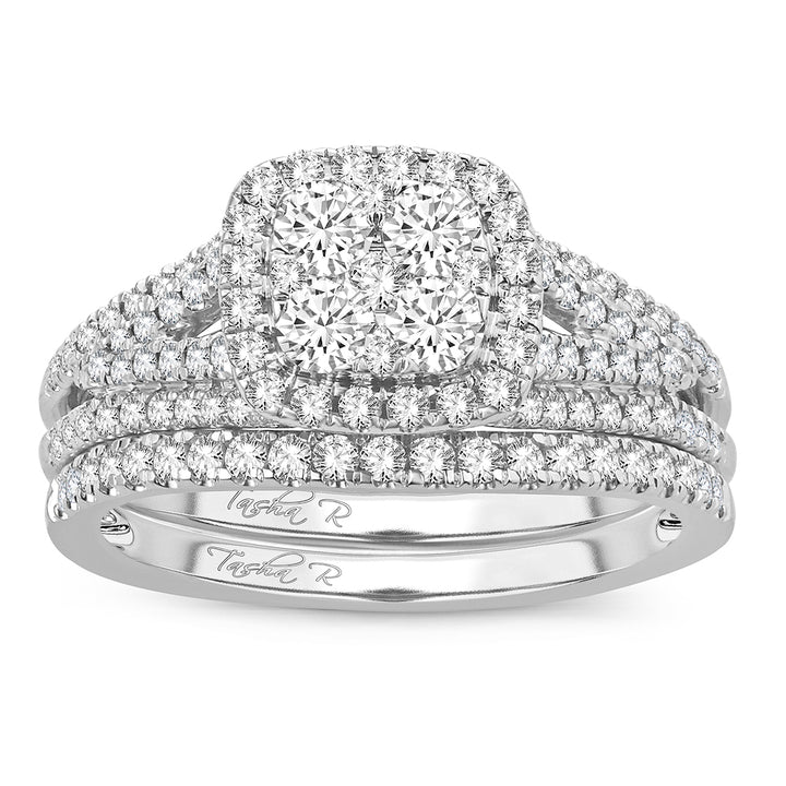 14K  1.00CT  Diamond BRIDAL SET