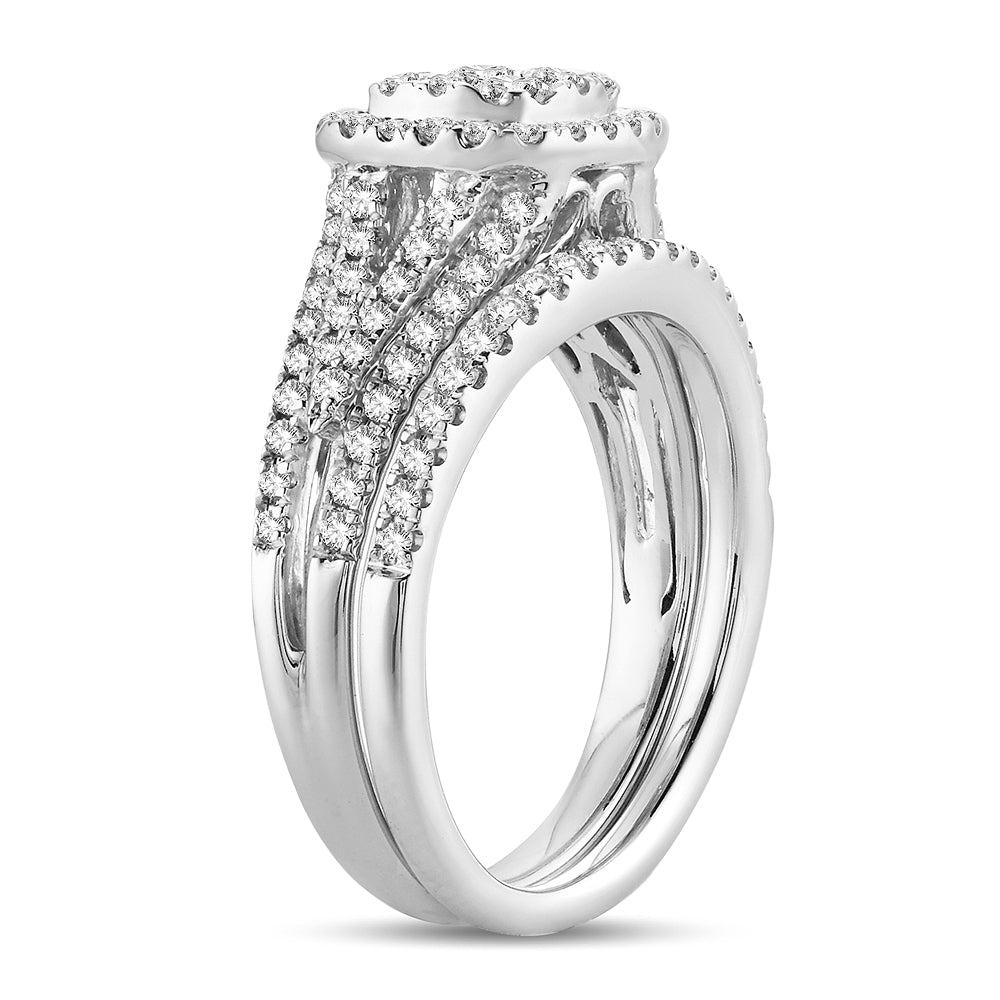 14K  1.00CT  Diamond BRIDAL SET