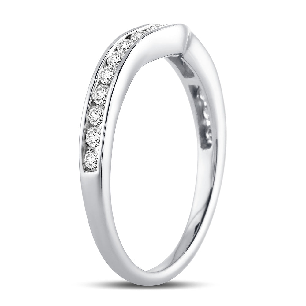 14K  0.34CT  Diamond Enhancer Band