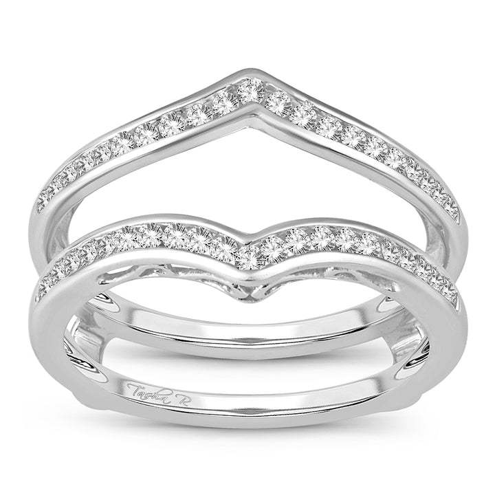 14K  0.38CT  Diamond RING GUARD