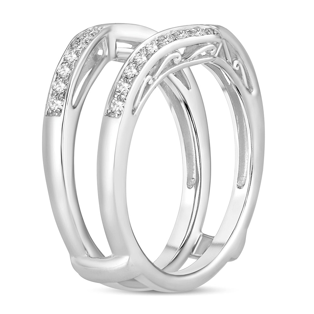 14K  0.33CT  Diamond  RING GUARD