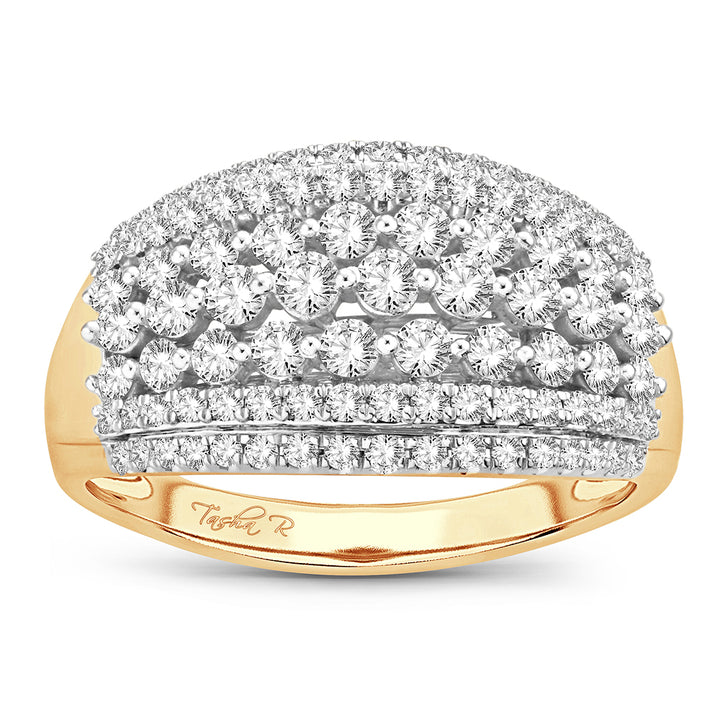 14K 2.00ct Diamond Band