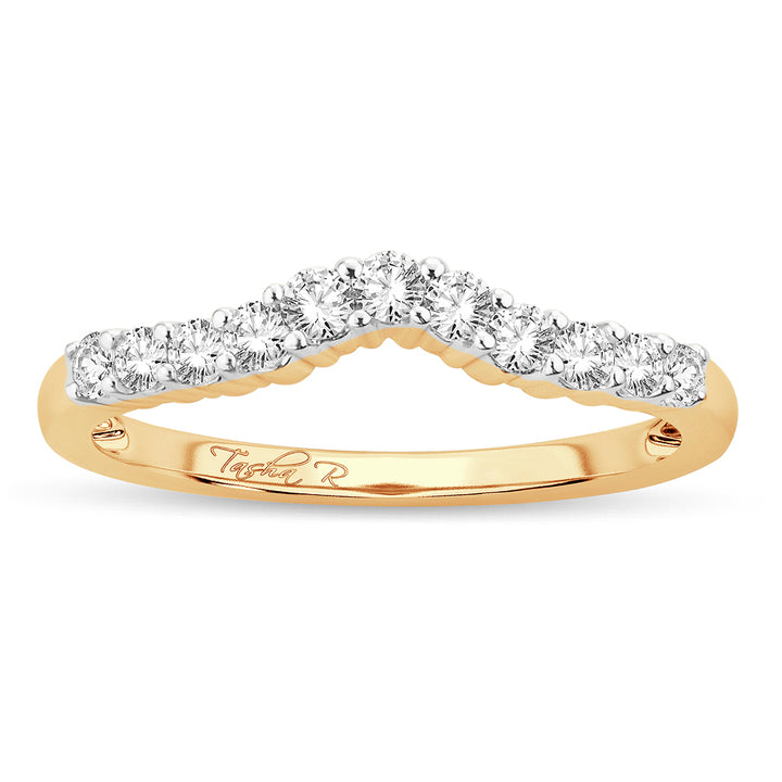 14K  0.34CT  Diamond Enhancer Band