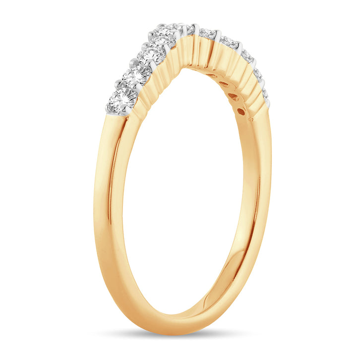 14K  0.34CT  Diamond Enhancer Band