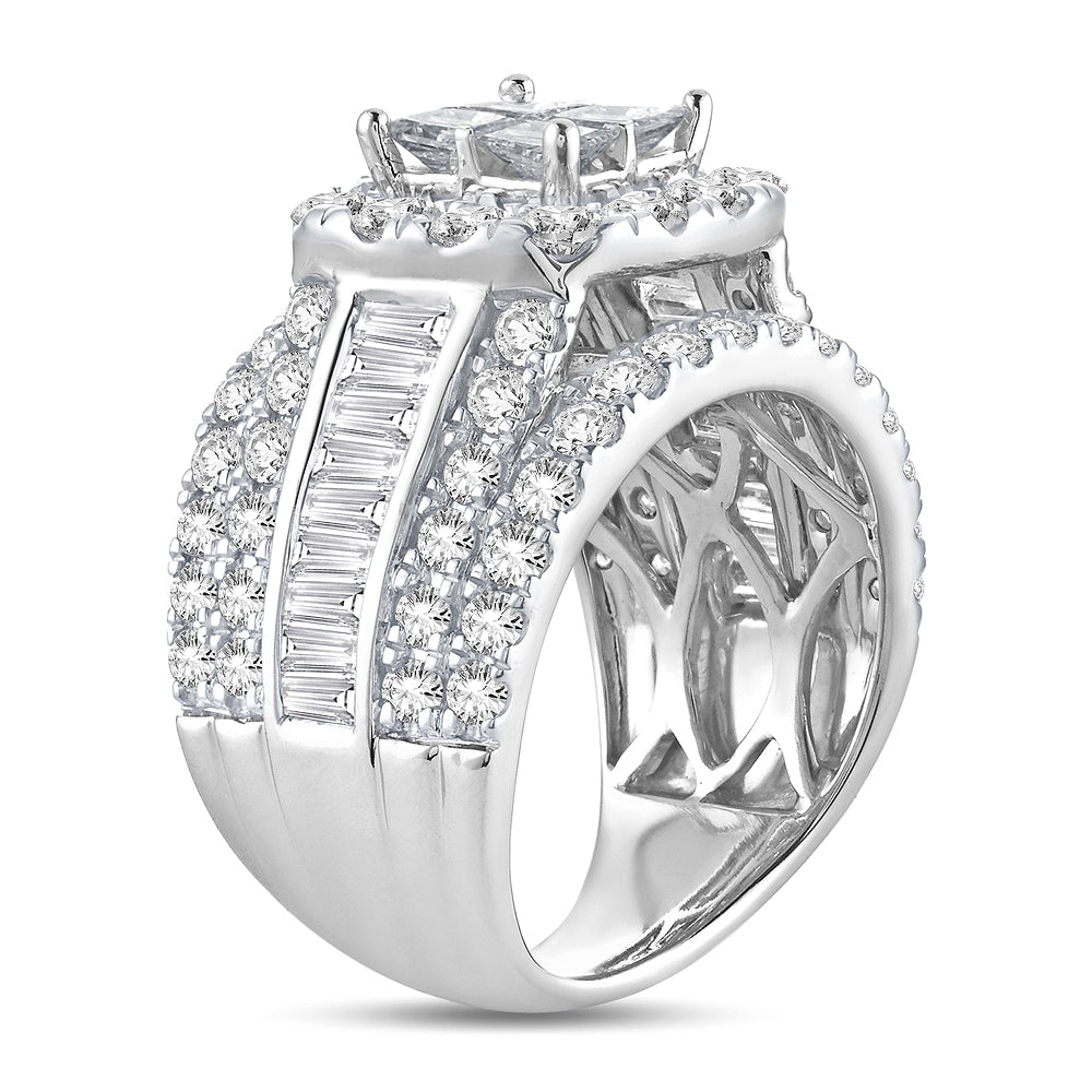 14K  4.00CT    Bridal Diamond  Ring