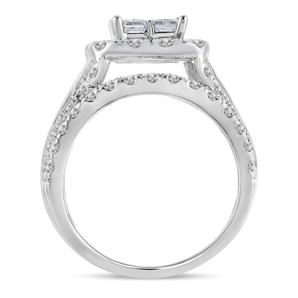 14K  4.00CT    Bridal Diamond  Ring