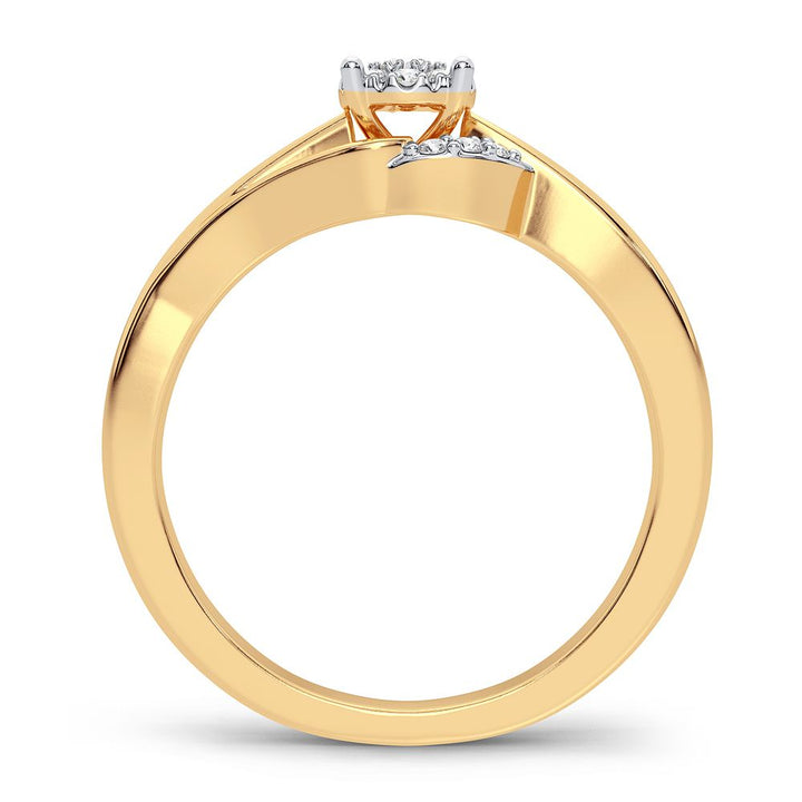 14K 0.11CT Diamond Ring