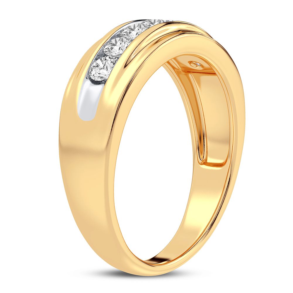 14K 0.44CT DIAMOND BAND