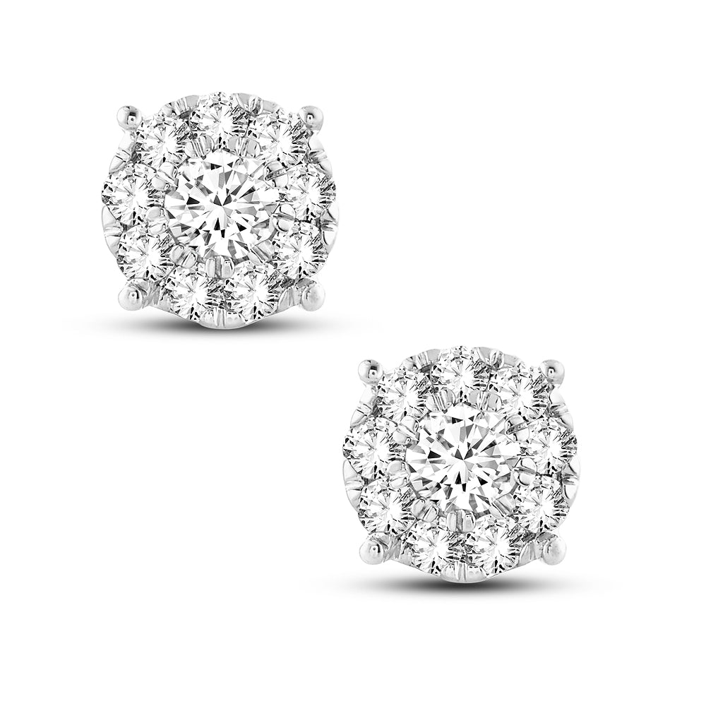 14K 1.00CT DIAMOND EARRING