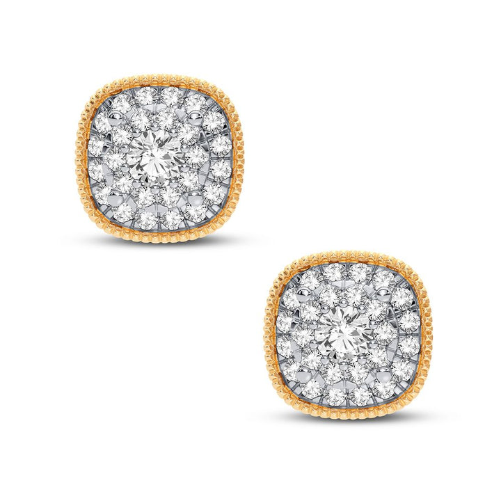 14K 0.25CT Diamond Earring