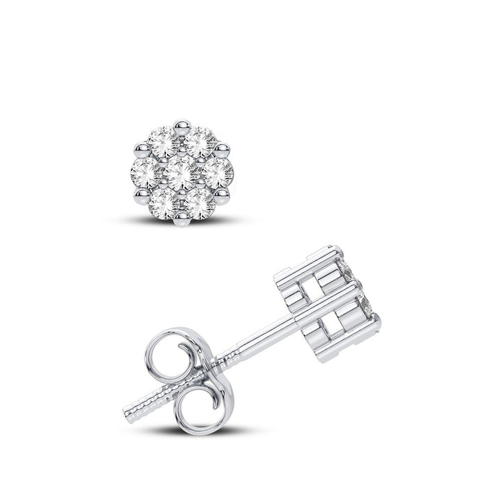 14K 0.25CT Diamond Earring