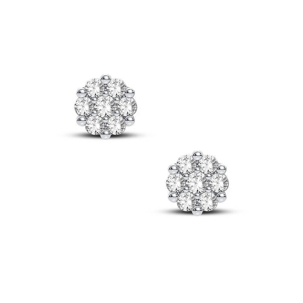 10K  0.53CT  Diamond  Earring
