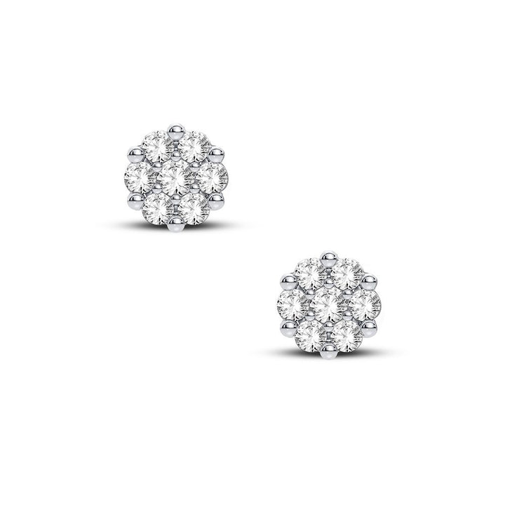 10K  0.53CT  Diamond  Earring