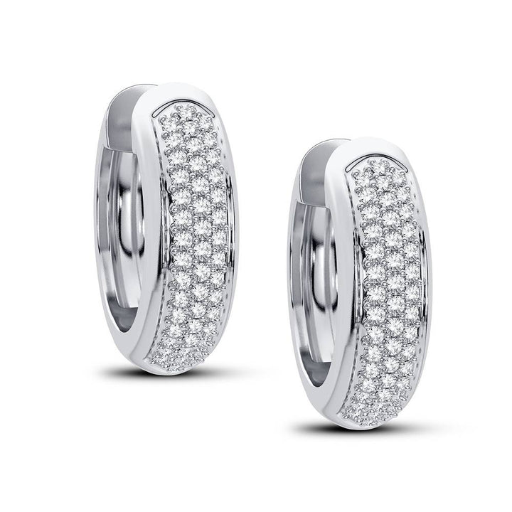 14K 0.23CT Diamond Earring