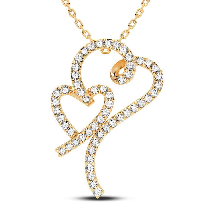 10K 0.25CT Diamond Pendant