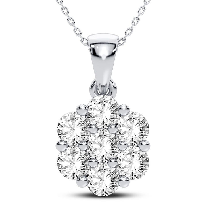 14K 1.50CT Diamond Pendant