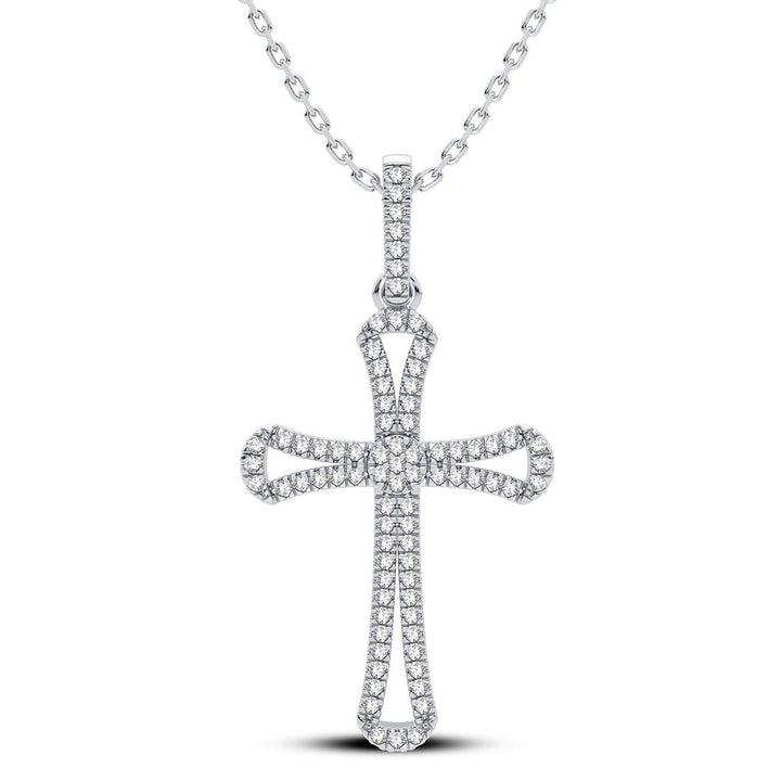 14K 0.16CT Diamond Pendant